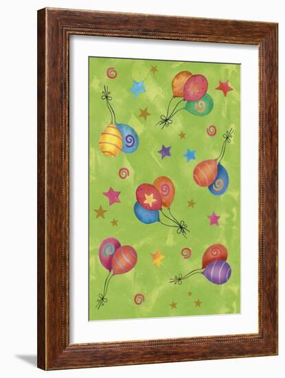 Balloons-Maria Trad-Framed Giclee Print