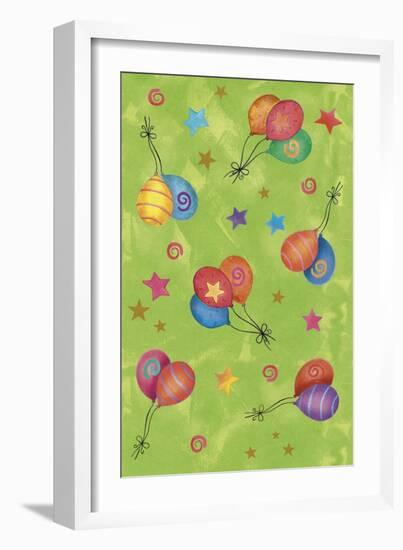 Balloons-Maria Trad-Framed Giclee Print