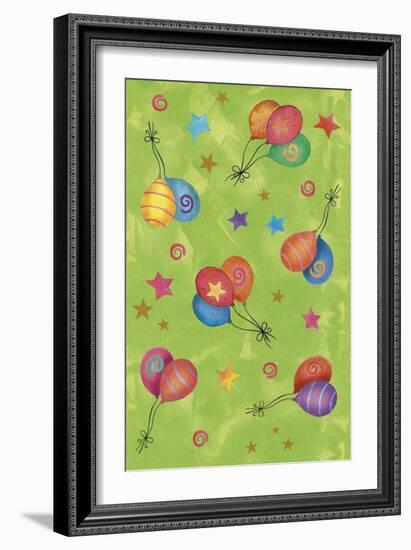 Balloons-Maria Trad-Framed Giclee Print