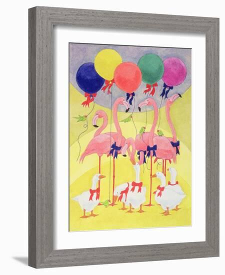 Balloons-Linda Benton-Framed Giclee Print