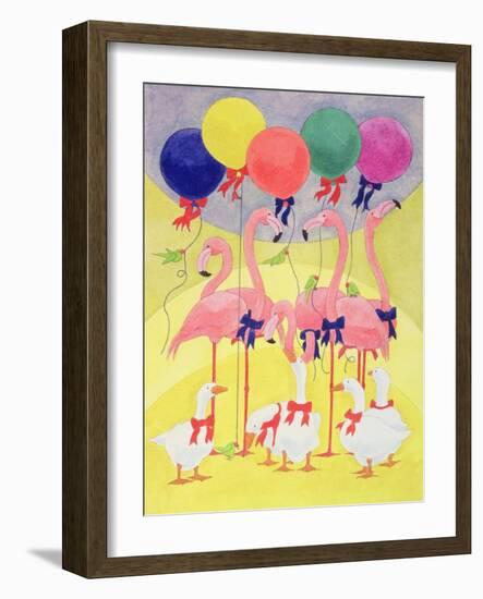 Balloons-Linda Benton-Framed Giclee Print