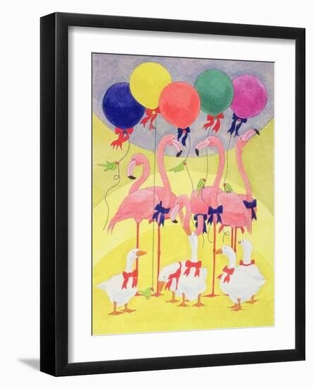 Balloons-Linda Benton-Framed Giclee Print