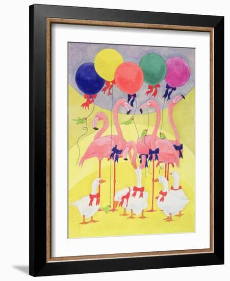 Balloons-Linda Benton-Framed Giclee Print