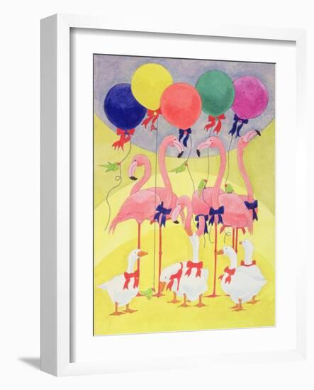 Balloons-Linda Benton-Framed Giclee Print