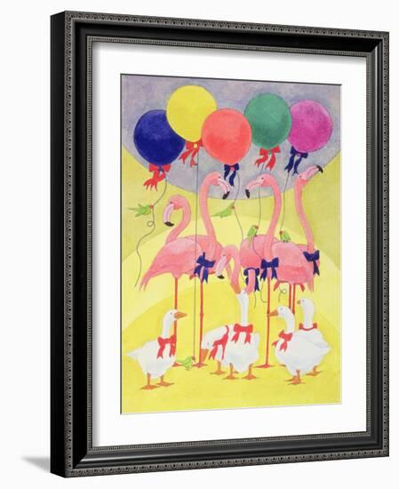 Balloons-Linda Benton-Framed Giclee Print