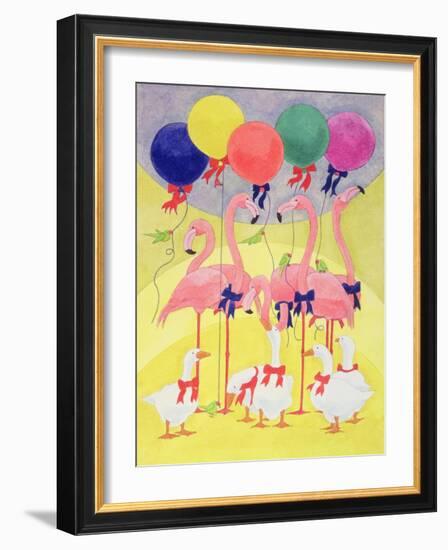 Balloons-Linda Benton-Framed Giclee Print