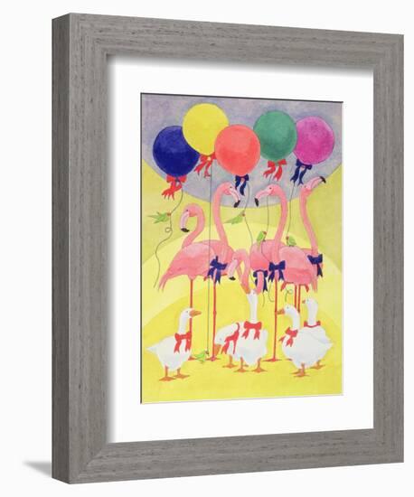 Balloons-Linda Benton-Framed Giclee Print