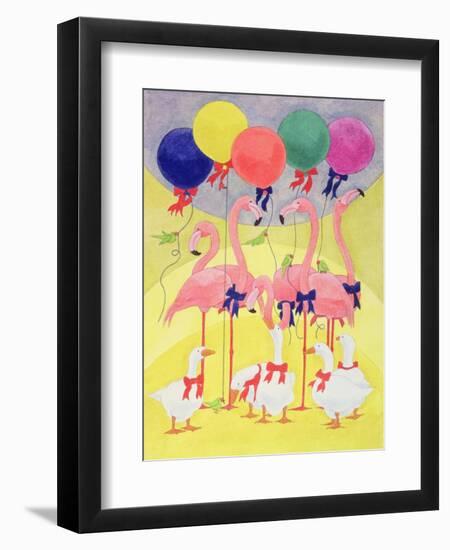 Balloons-Linda Benton-Framed Giclee Print