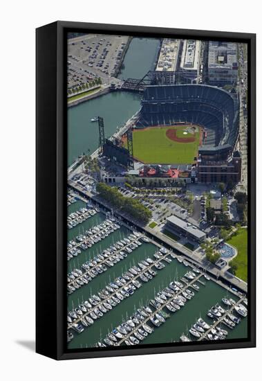 Ballpark, Home of San Francisco Giants, San Francisco, California-David Wall-Framed Premier Image Canvas