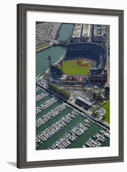 Ballpark, Home of San Francisco Giants, San Francisco, California-David Wall-Framed Photographic Print