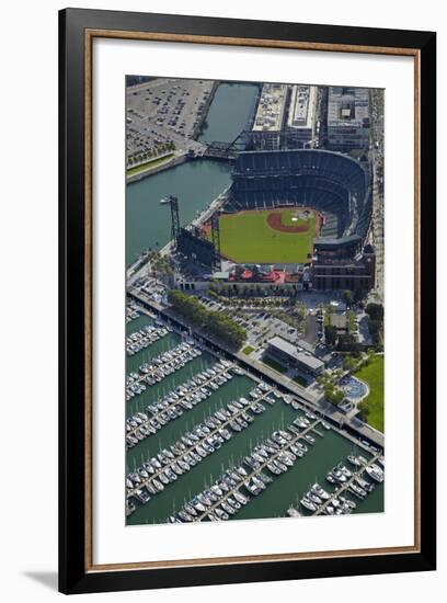 Ballpark, Home of San Francisco Giants, San Francisco, California-David Wall-Framed Photographic Print