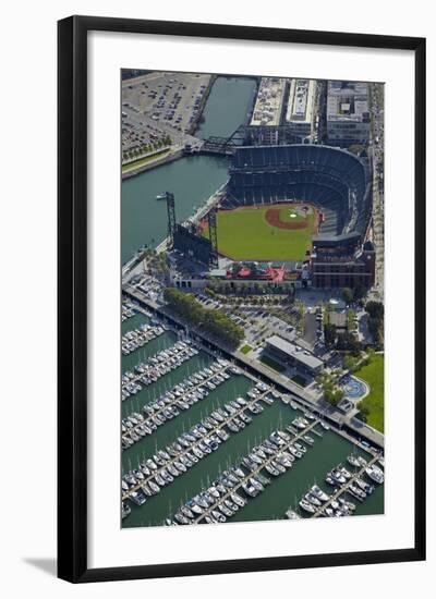 Ballpark, Home of San Francisco Giants, San Francisco, California-David Wall-Framed Photographic Print