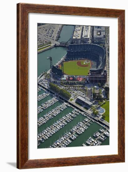 Ballpark, Home of San Francisco Giants, San Francisco, California-David Wall-Framed Photographic Print