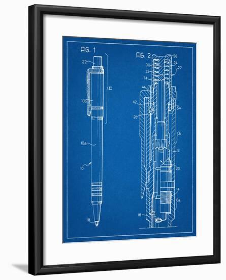 Ballpoint Pen Patent-null-Framed Art Print