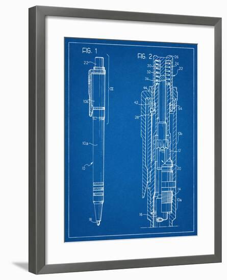 Ballpoint Pen Patent-null-Framed Art Print