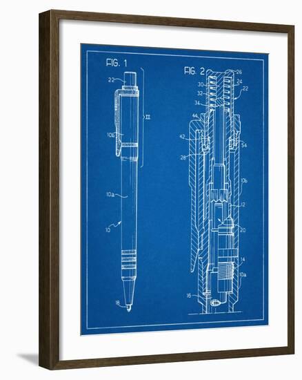 Ballpoint Pen Patent-null-Framed Art Print