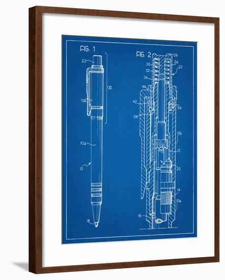 Ballpoint Pen Patent-null-Framed Art Print