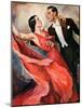 "Ballroom Dancing,"April 10, 1937-John LaGatta-Mounted Giclee Print