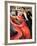 "Ballroom Dancing," Saturday Evening Post Cover, April 10, 1937-John LaGatta-Framed Giclee Print