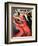 "Ballroom Dancing," Saturday Evening Post Cover, April 10, 1937-John LaGatta-Framed Giclee Print