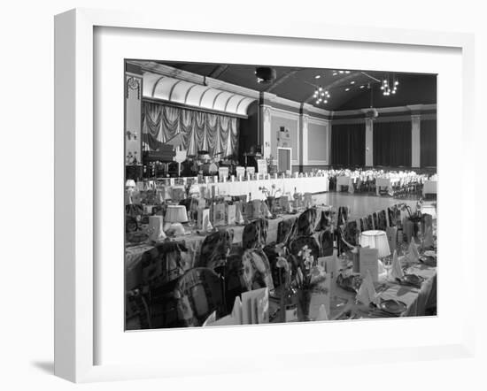 Ballroom, Mexborough, South Yorkshire, 1968-Michael Walters-Framed Photographic Print