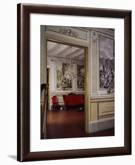 Ballroom, Romantic Museum, Sitges, Spain-null-Framed Giclee Print