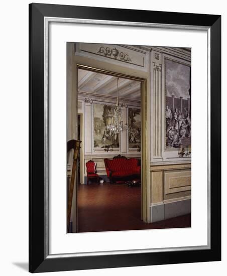 Ballroom, Romantic Museum, Sitges, Spain-null-Framed Giclee Print