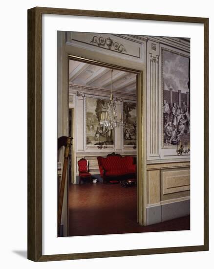 Ballroom, Romantic Museum, Sitges, Spain-null-Framed Giclee Print