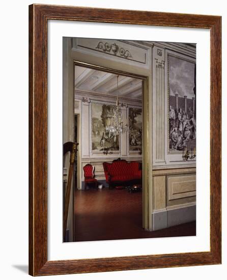 Ballroom, Romantic Museum, Sitges, Spain-null-Framed Giclee Print