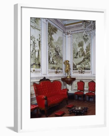 Ballroom, Romantic Museum, Sitges, Spain-null-Framed Giclee Print