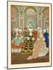 Ballroom Scene, Illustration from 'Les Liaisons Dangereuses' by Pierre Choderlos De Laclos (1741-18-Georges Barbier-Mounted Giclee Print