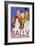 Bally Sports Shoes, 1928-Emil Cardinaux-Framed Giclee Print