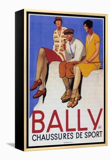 Bally Sports Shoes, 1928-Emil Cardinaux-Framed Premier Image Canvas