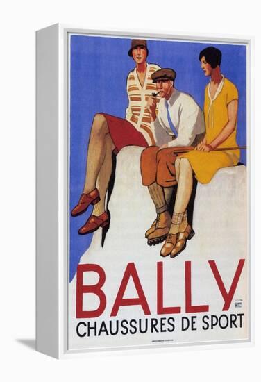 Bally Sports Shoes, 1928-Emil Cardinaux-Framed Premier Image Canvas