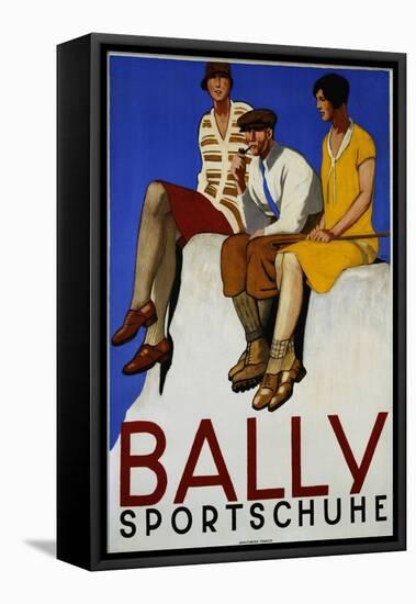 Bally Sportschuhe Poster-Emil Cardinaux-Framed Premier Image Canvas