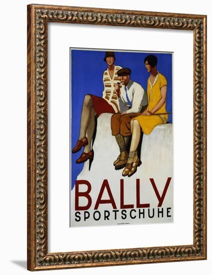 Bally Sportschuhe Poster-Emil Cardinaux-Framed Giclee Print