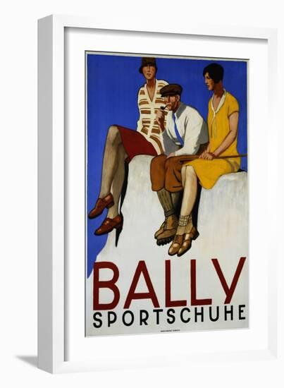 Bally Sportschuhe Poster-Emil Cardinaux-Framed Giclee Print