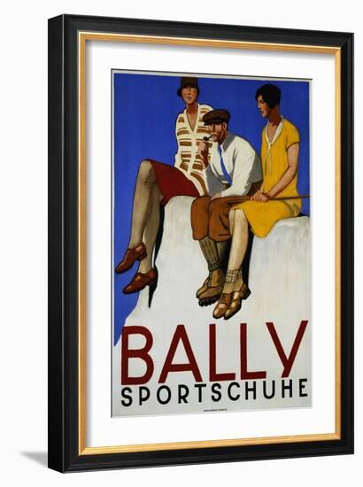 Bally Sportschuhe Poster-Emil Cardinaux-Framed Giclee Print