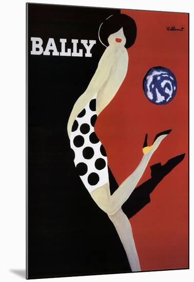 Bally-Bernard Villemot-Mounted Art Print