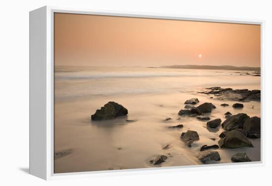 Ballyconneely Beach, Connemara, County Galway, Connacht, Republic of Ireland, Europe-Ben Pipe-Framed Premier Image Canvas