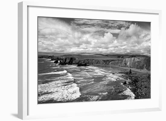 Ballydowane Cove on the Copper Coast, County Waterford, Ireland-null-Framed Photographic Print