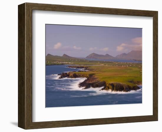 Ballyferriter Bay from Clougher Head, Dingle Peninsula, County Kerry, Munster, Ireland-Doug Pearson-Framed Photographic Print