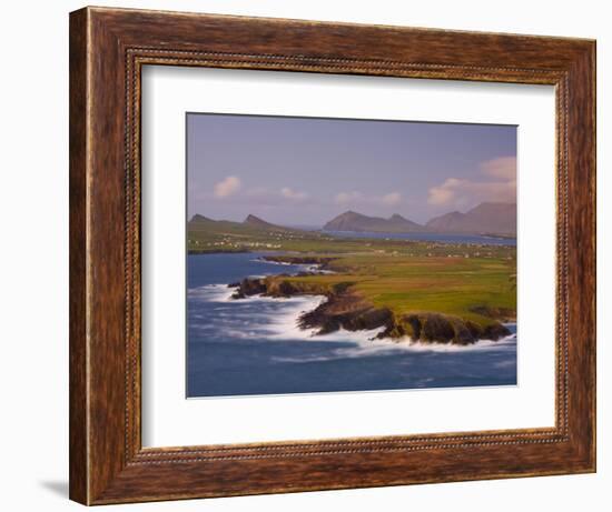 Ballyferriter Bay from Clougher Head, Dingle Peninsula, County Kerry, Munster, Ireland-Doug Pearson-Framed Photographic Print