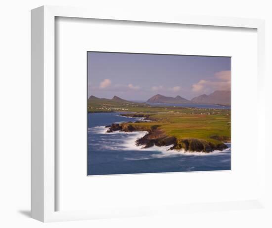 Ballyferriter Bay from Clougher Head, Dingle Peninsula, County Kerry, Munster, Ireland-Doug Pearson-Framed Photographic Print