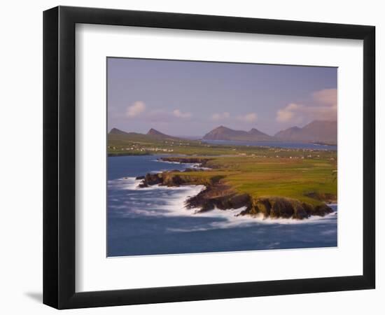 Ballyferriter Bay from Clougher Head, Dingle Peninsula, County Kerry, Munster, Ireland-Doug Pearson-Framed Photographic Print