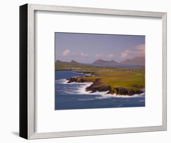 Ballyferriter Bay from Clougher Head, Dingle Peninsula, County Kerry, Munster, Ireland-Doug Pearson-Framed Photographic Print