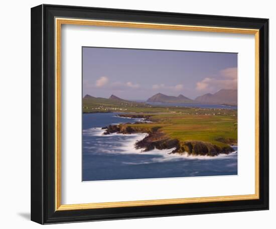 Ballyferriter Bay from Clougher Head, Dingle Peninsula, County Kerry, Munster, Ireland-Doug Pearson-Framed Photographic Print