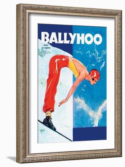 Ballyhoo-null-Framed Art Print