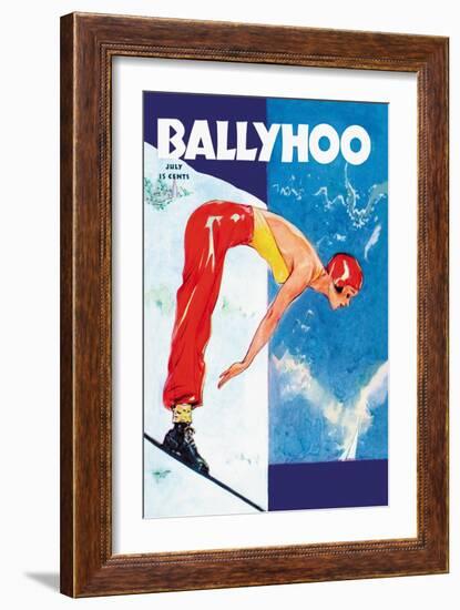 Ballyhoo-null-Framed Art Print