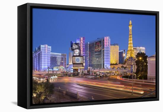 Ballys Hotel, Paris Las Vegas Hotel, Strip, South Las Vegas Boulevard, Las Vegas, Nevada, Usa-Rainer Mirau-Framed Premier Image Canvas